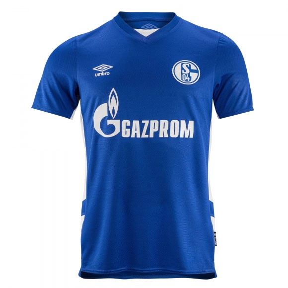 Heimtrikot Thailand Schalke 04 2021-2022 Blau Günstige Fußballtrikots